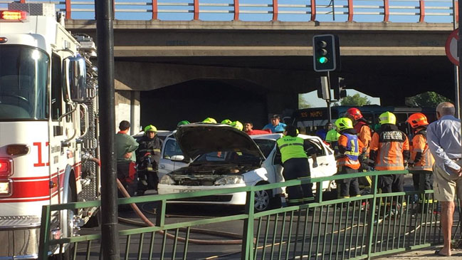 Cerrillos: Colisión entre moto y automóvil dejó una persona fallecida