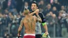 El saludo de Arturo Vidal a Gianluigi Buffon por su cumpleaños 40: \