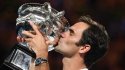 Un emocionado Roger Federer celebró su sexto título en el Abierto de Australia