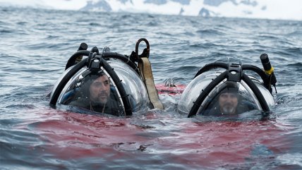 Javier Bardem descendió al fondo del Océano Antártico