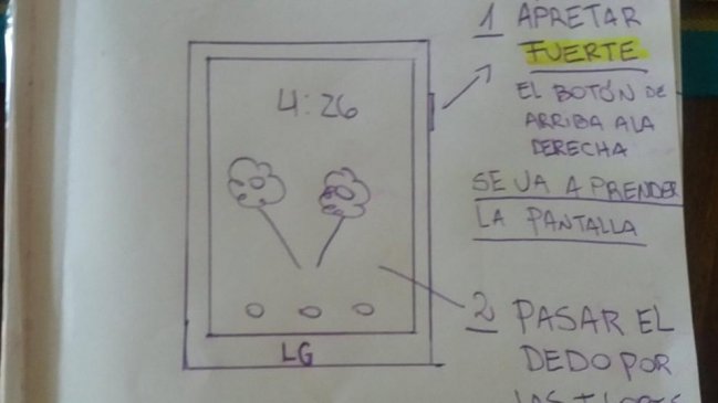 Las tiernas instrucciones de una mujer para que su abuela aprenda a usar WhatsApp