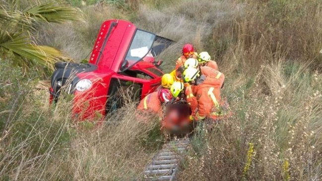 Mujer que sacó licencia de conducir a los 84 años cayó por un barranco