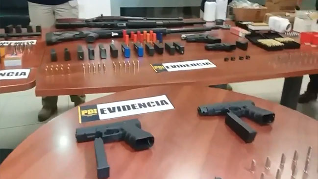 PDI detuvo a un deportista que vendía armas y municiones en La Legua