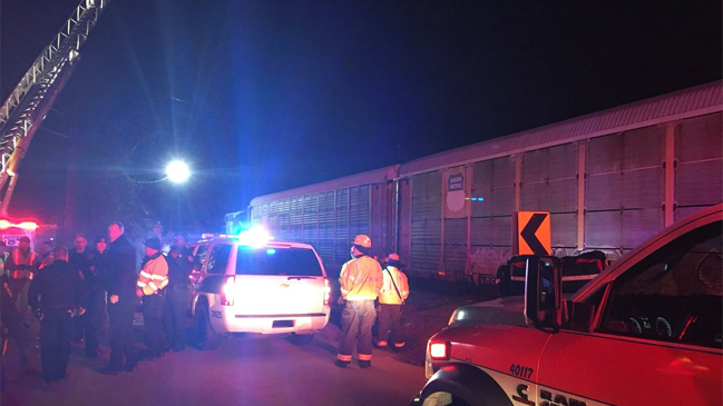 Choque de trenes dejó dos muertos en Carolina del Sur