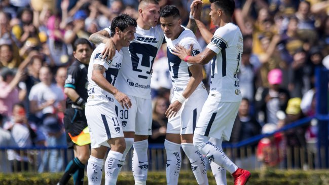 Pumas UNAM de Castillo y Díaz validó su condición de líder frente al campeón Tigres