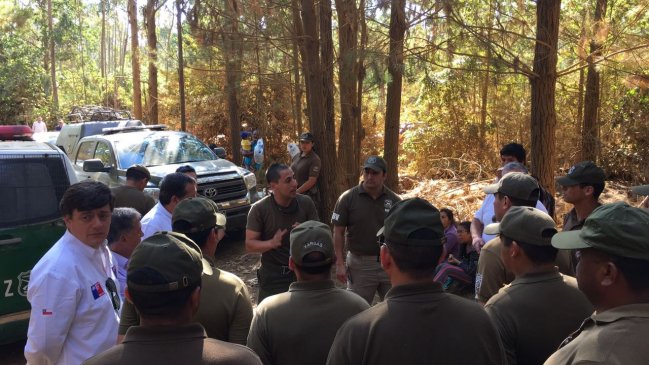 Continúa la búsqueda de la niña sustraída en Licantén