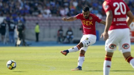 Misael Dávila superó la resistencia de la U y marcó su primer gol por Unión Española