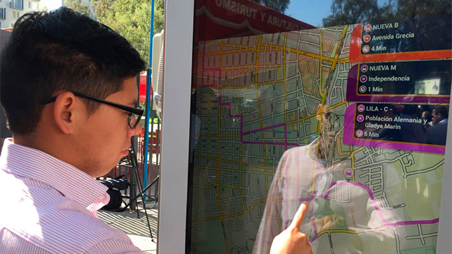 El primer paradero inteligente de micros fue inaugurado en Calama