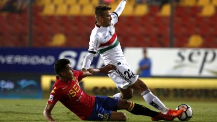 Unión Española y Palestino igualaron en el Estadio Santa Laura