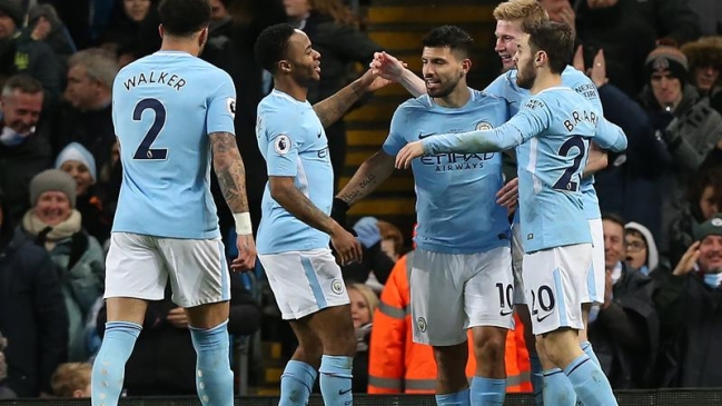 Manchester City aplastó a Leicester con un 