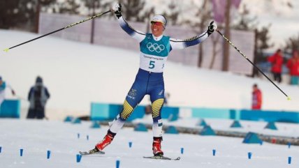  Charlotte Kalla ganó el primer oro en PyeongChang  