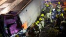 Un accidente de autobús dejó 19 muertos y 40 heridos en Hong Kong