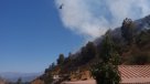 Alerta Roja por incendio forestal en Talagante
