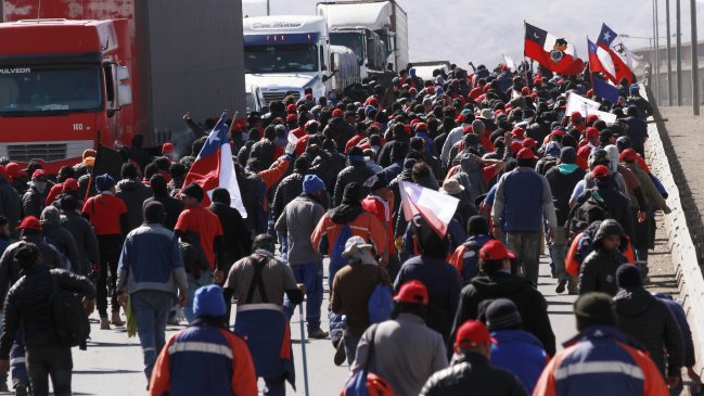 Sindicato 1 de Minera Escondida deja la Federación Minera de Chile