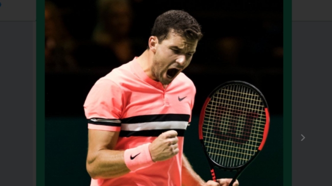 Grigor Dimitrov superó el primer escollo en el ATP 500 de Rotterdam