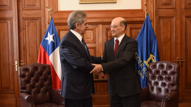 Director del Senda se reunió con el presidente de la Corte Suprema