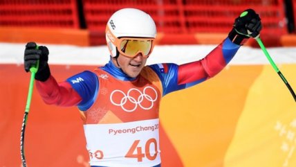  Von Appen logró un meritorio 34° lugar en Pyeongchang  