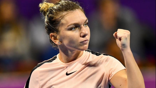 Simona Halep ganó sin problemas en cuartos de final de Doha
