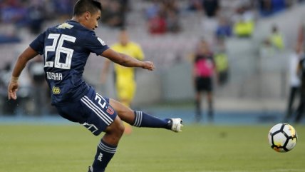 U. de Chile asestó el primer golpe ante San Luis con gol de Nicolás Guerra