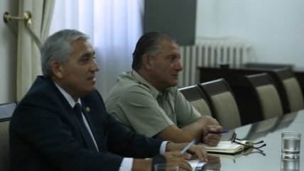   Fernández y Aleuy se reunieron con la PDI y Carabineros para abordar la quema de camiones en La Araucanía 