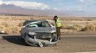 Mujer argentina falleció en accidente de tránsito en San Pedro de Atacama