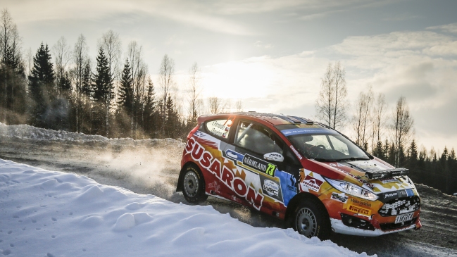 Chilenos Fernández y Riquelme terminaron séptimos en el Mundial de Rally Junior