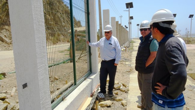 Construcción de parque fluvial de Constitución entró en su fase final