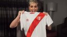 Katy Perry posó con camiseta de la selección peruana