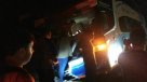 Colisión entre bus y camión se registró en Ruta del Itata