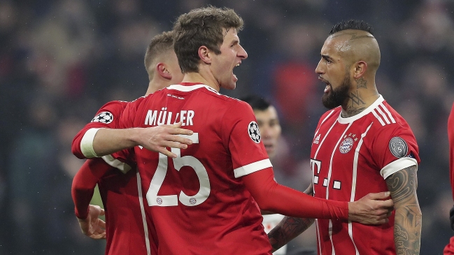 Bayern Munich se dio un festín ante Besiktas y puso un pie en cuartos de la Champions