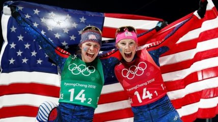 Noruega y EE.UU. conquistaron el oro en sprint  