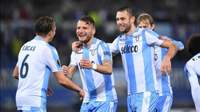 Atlético Madrid y Lazio avanzaron a octavos de la Europa League con amplios marcadores globales