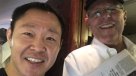 Kenji Fujimori subió al avión presidencial de Perú junto a Kuczynski