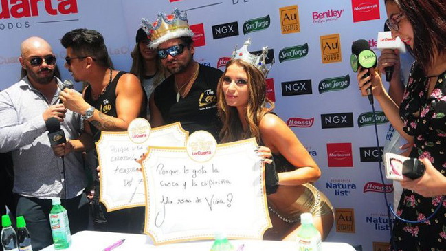 Julia Fernández y Juan Pablo Ibáñez quedan eliminados de candidatura a Reyes de Viña