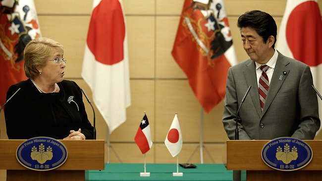 Inminente firma del TPP marca viaje de la Presidenta Bachelet a Japón