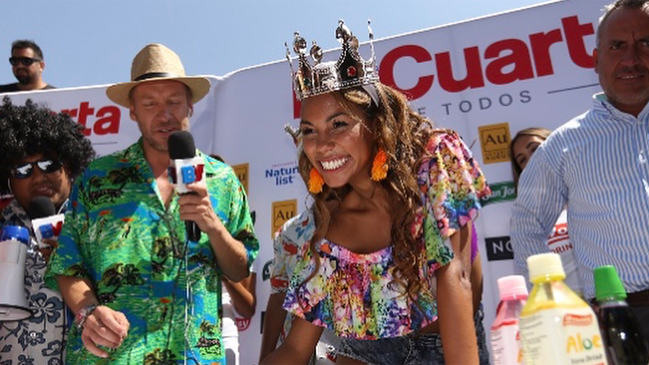 Betsy Camino y su eufórica reacción tras enterarse que era Reina de Viña 2018