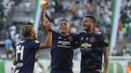 El triunfo de la U ante Temuco en el Estadio "Germán Becker"
