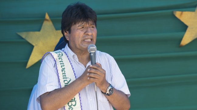 División entre parlamentarios por presencia de Evo Morales en cambio de mando