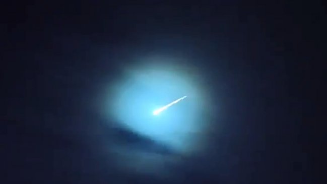 Registran impresionante fenómeno astronómico que iluminó el cielo de Antofagasta