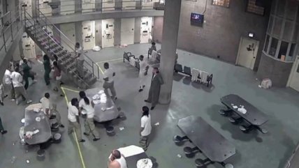 La brutal pelea en una cárcel de máxima seguridad en EE.UU.