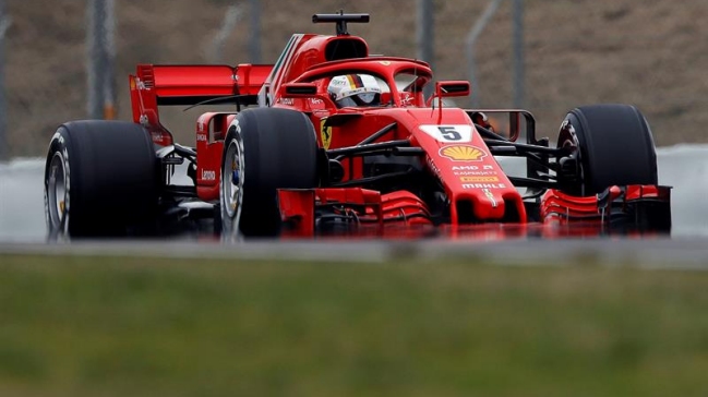 Sebastian Vettel fue el más rápido en las prácticas de Barcelona