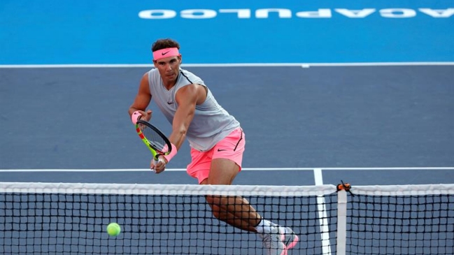 Rafael Nadal se bajó del ATP de Acapulco a horas de su estreno