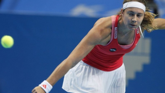 Stefanie Voegele eliminó a Sloane Stephens en el WTA de Acapulco