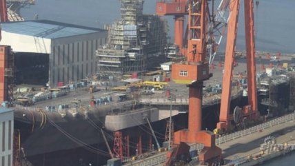 China prepara la construcción de su primer portaaviones nuclear
