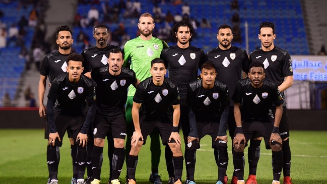 Sebastián Ubilla se lució con dos goles en triunfo de Al Shabab sobre equipo de José Luis Sierra