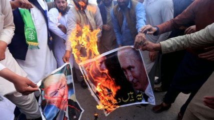   Protesta contra la violencia en Siria tras la muerte de 617 persona en ofensiva 