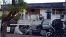 Murales ferrocarrileros revitalizan el centro patrimonial de San Bernardo