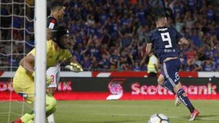 Universidad de Chile acumuló su cuarta victoria en el Campeonato al vencer a Antofagasta