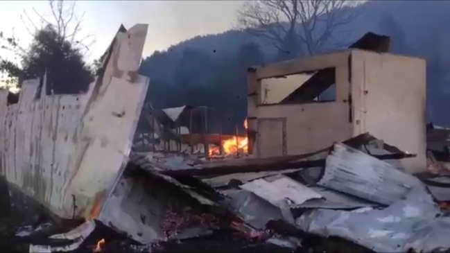 Dos colegios de Panguipulli iniciaron las clases en salas de emergencia