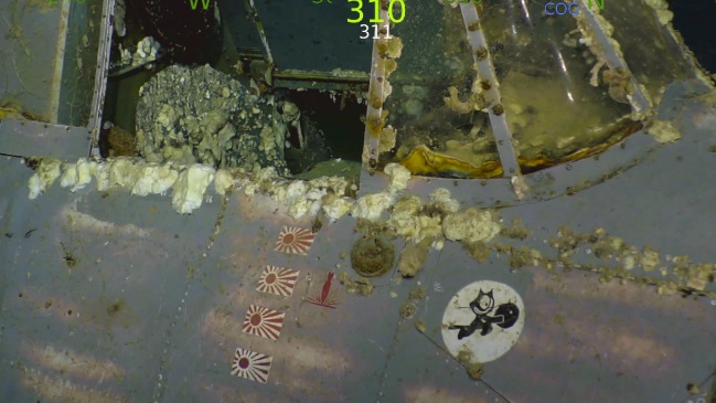 Expedición halló los restos de un portaaviones de la Segunda Guerra Mundial